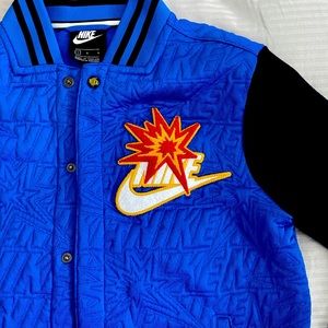 Kids Nike retro bomber jacket